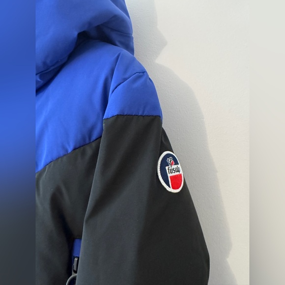 Fusalp Kira Quilted Ski Suit Size 40 Blue Black - Picture 10 of 16